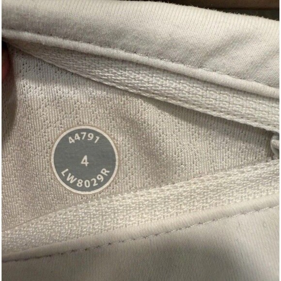 Lululemon Women Jacket 4 White Forme Nylon Spandex Activewear Long Sleeve - Picture 2 of 7